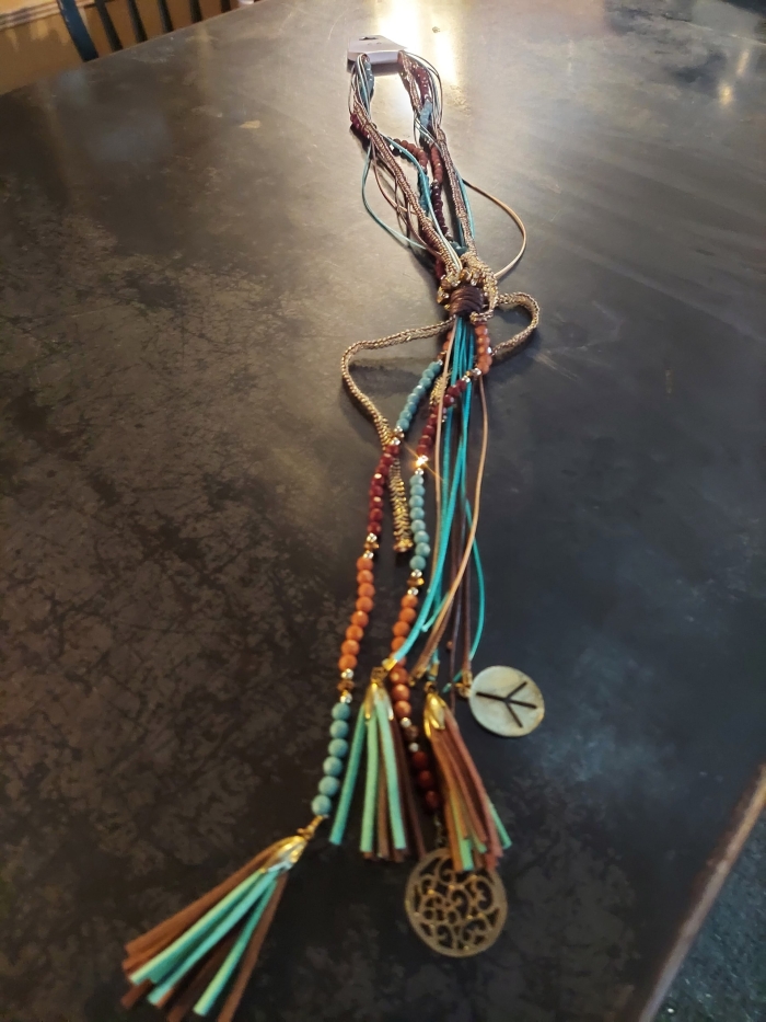 Long Turquoise Necklace