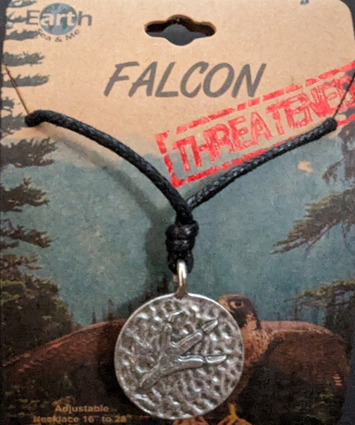 Falcon Footprint necklace