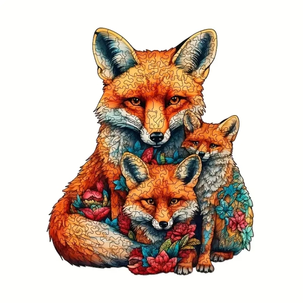 Puzzle - Foxes