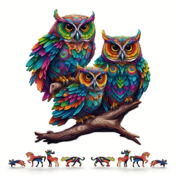 Puzzle - Owls